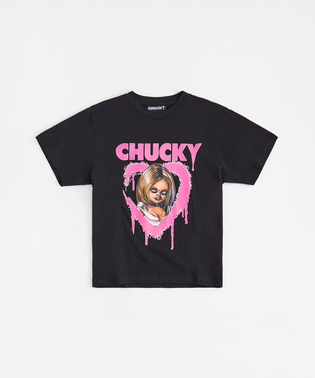 Chucky Tiffany Graphic Short Sleeve Tee - Black